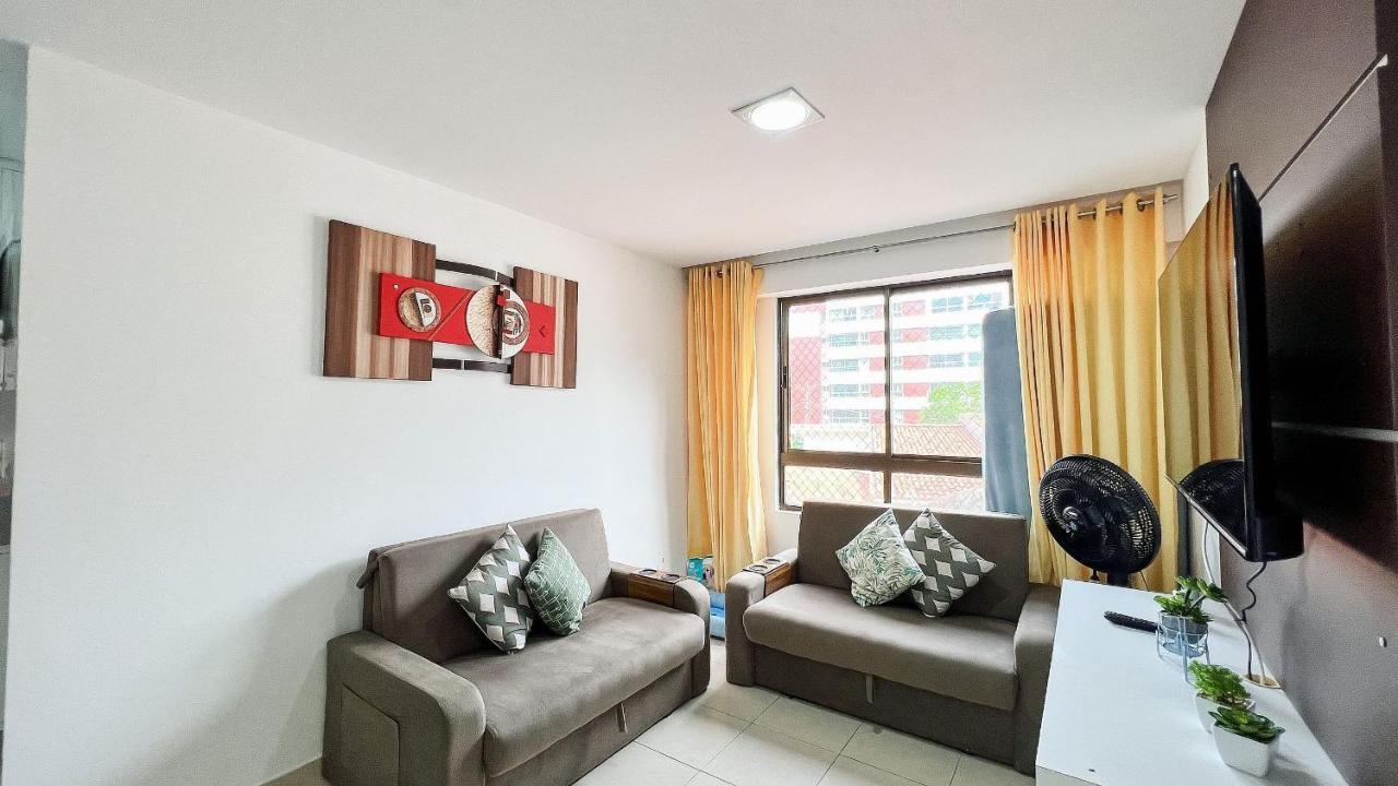 Apto Veleiros Cabo Branco Beira-Mar Pet Friendly Genius Flats Appartamento João Pessoa Esterno foto